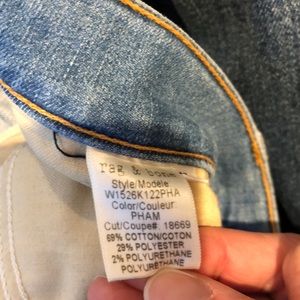 Rag and bone crop skinny jean